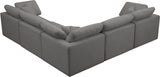 Plush - 5 Piece Modular Sectional