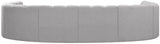 Arc - Boucle Fabric 8 Piece Modular Sofa