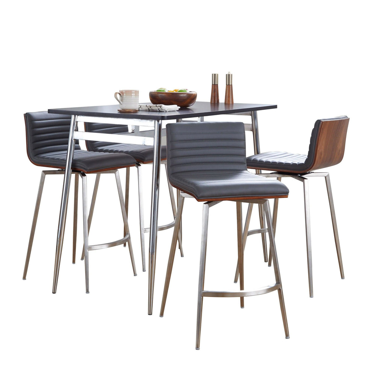 Marcel - Mason Counter Height 5 Piece Dining Room Set