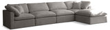 Plush - 5 Piece Modular Sectional
