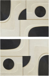 Element - Mango Wood 2 Piece Wall Art