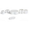 Elegant Natural Marble Bathroom Accessories Set