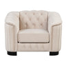 Upholstered Accent Sofa Chair With Removable Cushion