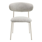 Kalam - Side Chair (Set of 2) - Gray Fabric & Beige