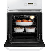 GE JRP20WJWW - 24 in. 2.7 cu. ft. Electric Single Wall Oven - White
