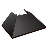 36 Inch Wall Mount Chimney Hood with 700 CFM - (8654ORB36) -