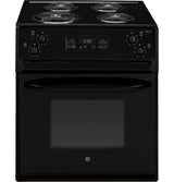 GE JM250DTBB - 27 in. 3 cu. ft. Drop-In Electric Range with Coil Burners - Black