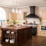 Designer Series Wall Mount Range Hood (8667B) - 48 Inch - (8667B48) -