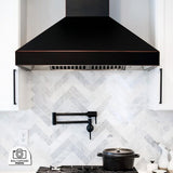 Designer Series Wall Mount Range Hood (8667B) - 48 Inch - (8667B48) -