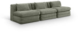 Stellar - 3 Piece 114" Upholstered Modular Armless Sofa
