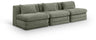 Stellar - 3 Piece 114" Upholstered Modular Armless Sofa