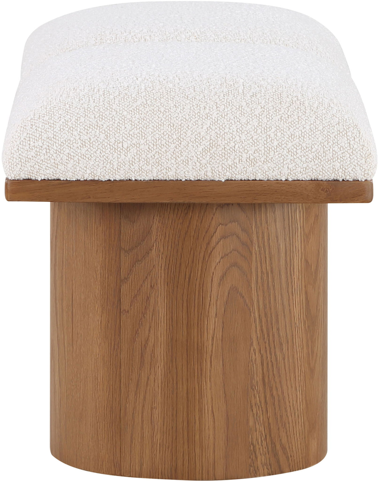 Pavilion - 2 Piece Modular Bench With Brown Base