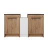 Freestanding Bathroom Vanity With Sink, Storage Cabinets, Soft Closing Doors