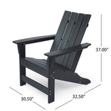 Enigmara - Outdoor High Density Resin Adirondack Chair
