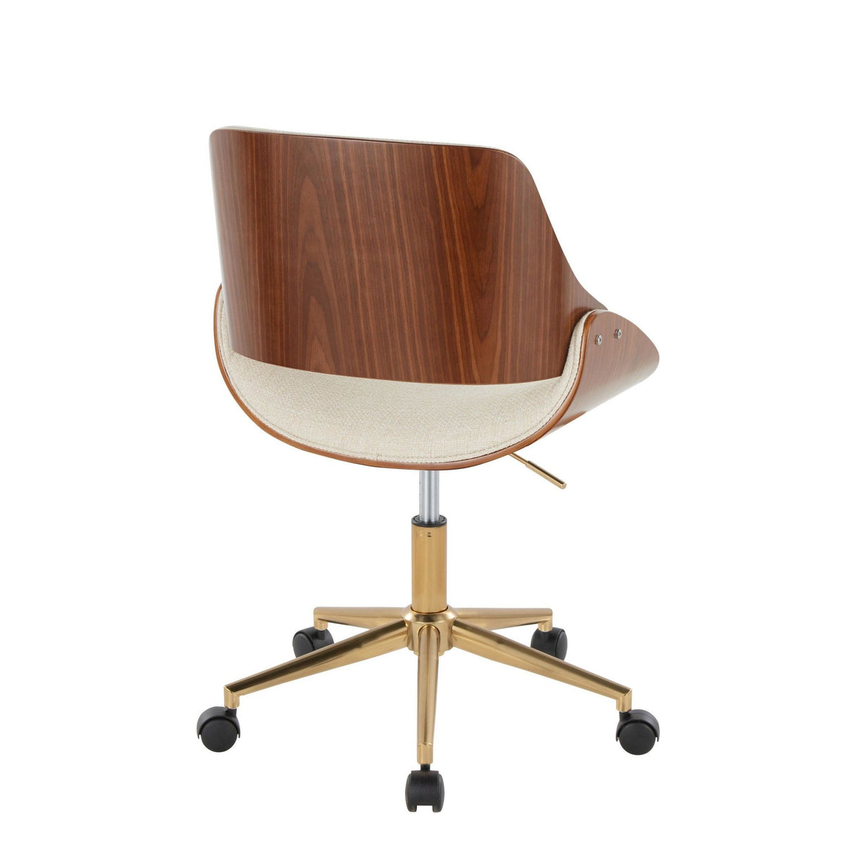 Fabrizzi - Office Chair - Gold Base