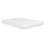 8" Plush Gel Memory Foam Mattress For Bed, Polyester Aloe Vera Cover
