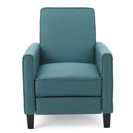 Upholstered Push Back Recliner Chair For Living Room
