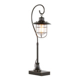 Landen - 33" Metal Task Lamp (Set of 2) - Oil Rubbed Bronze With Clear Glass Shade from Grandview Gallery