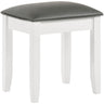 Vanity Stool With Padded Seat