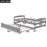 Platform Bed With Trundle
