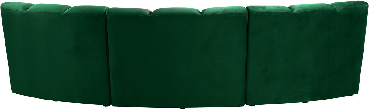 Infinity - 3 Piece Velvet Modular Sectional
