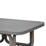 Dorado - Rectangular Outdoor Coffee Table - Gray
