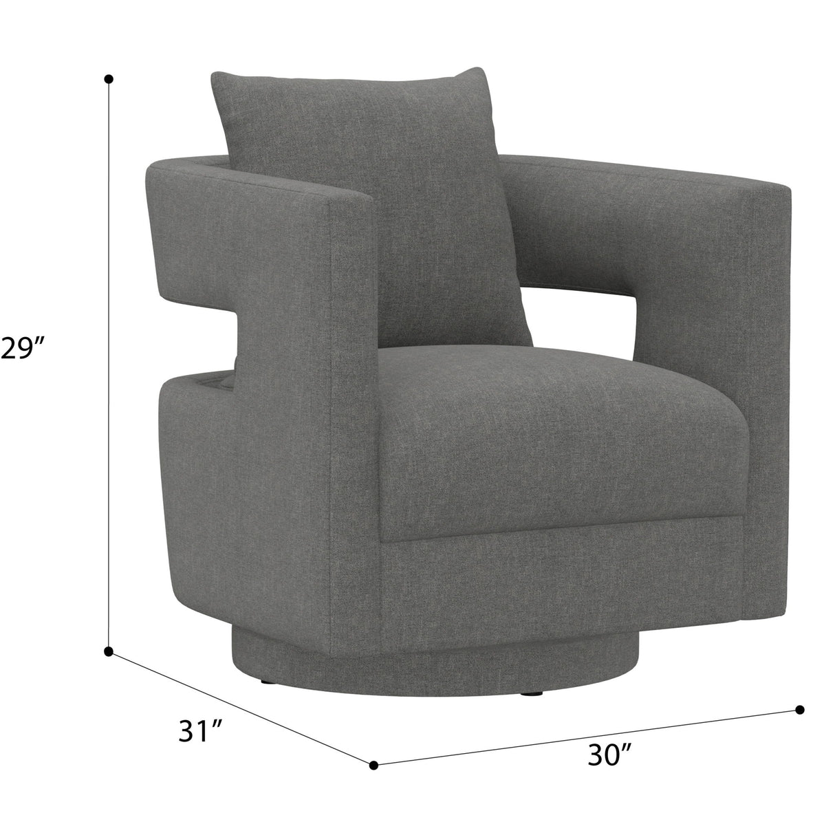 Modern Swivel Chair With Contemporary Design
