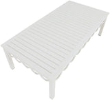 Portofino - Aluminum Outdoor Patio Coffee Table