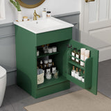 Bathroom Vanity With Sink, Cabinet With Adjustable Shelf