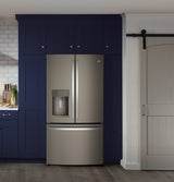 GE GFE28GMKES - 36 in. 27.7 cu. ft. French Door Refrigerator with Ice & Water Dispenser - Fingerprint Resistant Slate