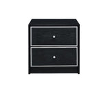 Jabir - Accent Table - Black & Silver