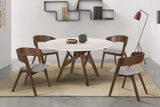 Venus - Round Mid-Century Modern Dining Table