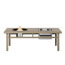 3 In 1 Outdoor Propane Fire Pit Table 50, 000 BTU With Ice Bucket
