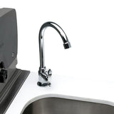 Mont Alpi Original Series 11 Ft Propane Outdoor Kitchen Island w/ Side Burner & Beverage Center - MAi805-BEV