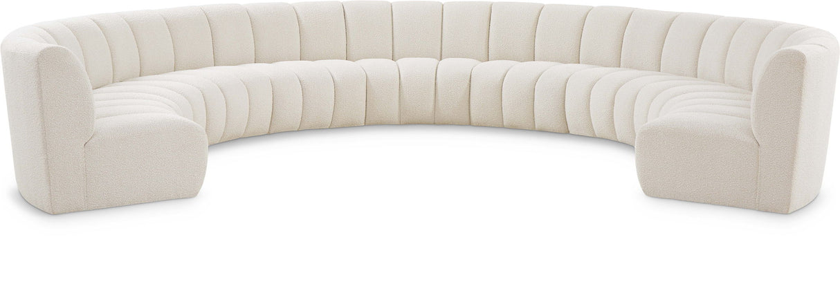Infinity - 9 Piece Boucle Modular Sectional