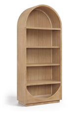 Hearth - Oak Veneer And Solid Wood Bookcase