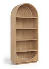 Hearth - Oak Veneer And Solid Wood Bookcase