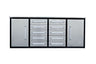 Storage Cabinets With Workbench (With 10 Drawers And 2 Cabinets)