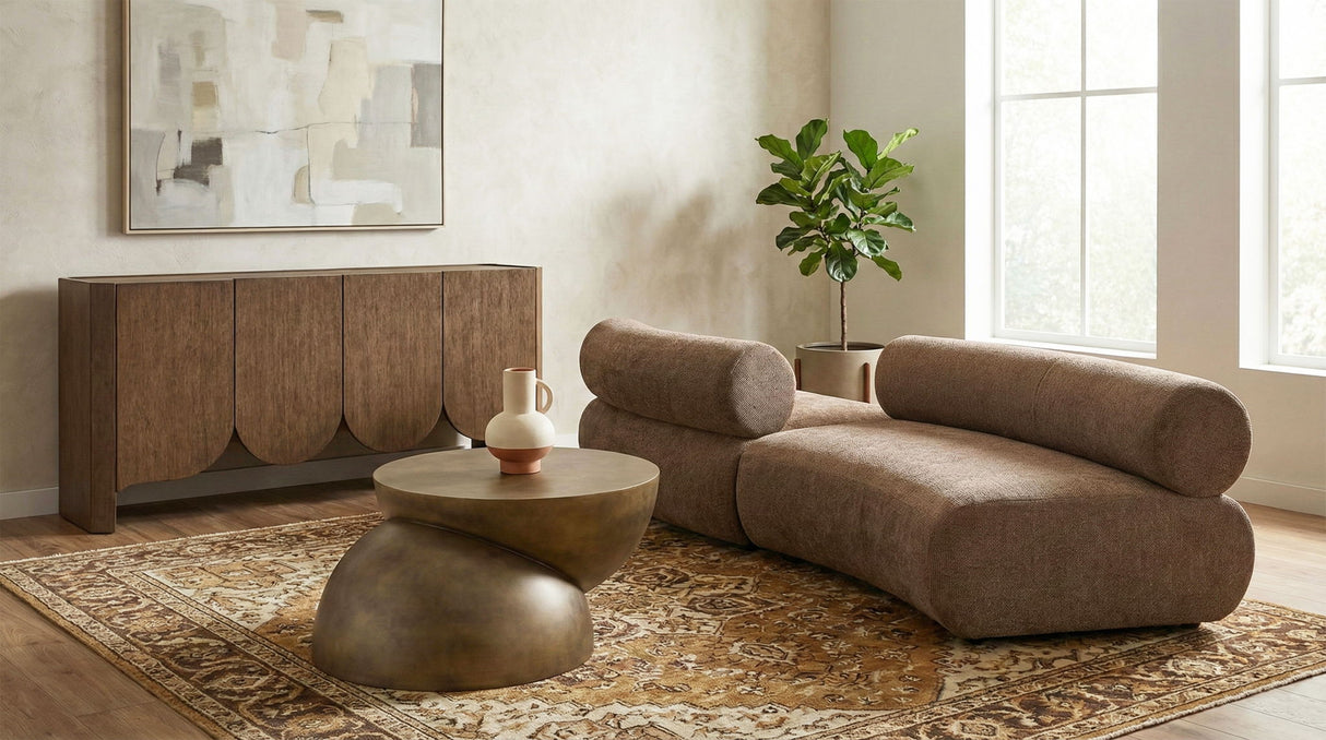Bale - 2 Piece Curved Modular Sofa