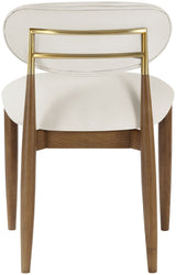 Riccio - Side Chair (Set of 2) - Walnut Frame