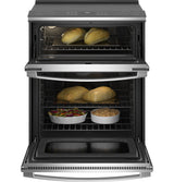 GE Profile(TM) 30" Smart Slide-In Electric Double Oven Convection Fingerprint Resistant Range - (PS960YPFS)