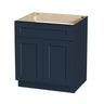 Shaker Base Cabinet With Soft-Close Drawer & Double Doors, Adjustable Shelf
