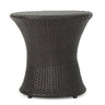Thrive - Hourglass Rattan Table With No Glass Top