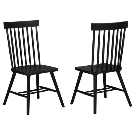 Andrews - Windsor Spindle Back Dining Side Chair (Set of 2)