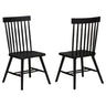 Andrews - Windsor Spindle Back Dining Side Chair (Set of 2)