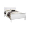 Charlston - Modern Sleigh Design Bed With LED