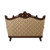 Shalisa - Loveseat With 5 Pillows (Same Lv01586) - Fabric & Walnut