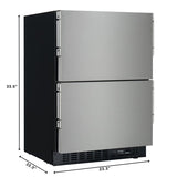 23 in. Panel Ready Drawer Refrigerator (KM-BIR2D-PR)