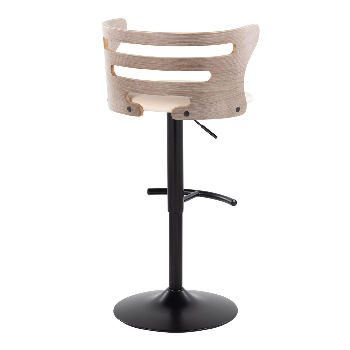 Cosi - Adjustable Barstool (Set of 2) - Beige Backrest