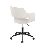 Margarite - Task Chair - Black Metal
